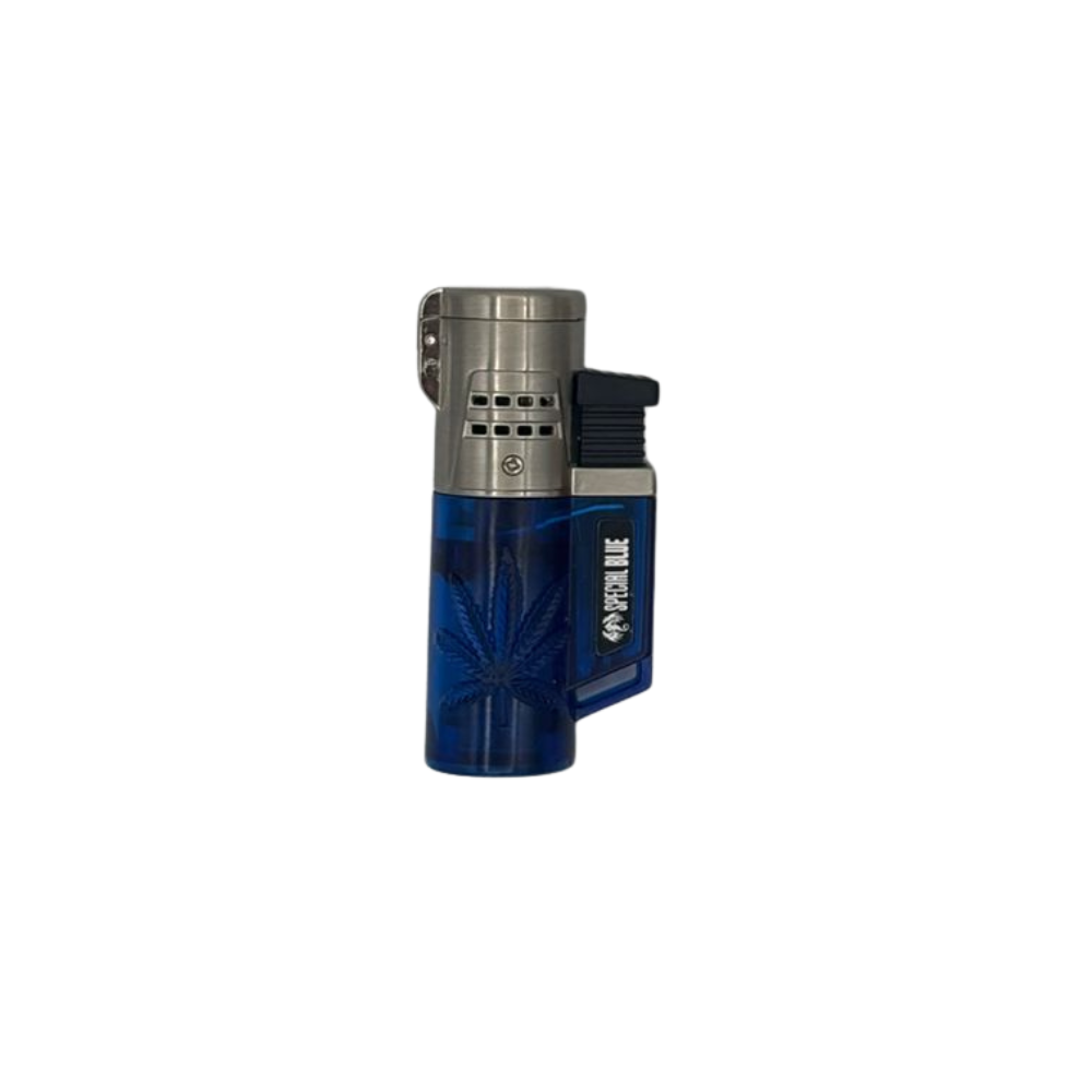 SPECIAL BLUE LEAF 3-FLAME TORCH LIGHTER