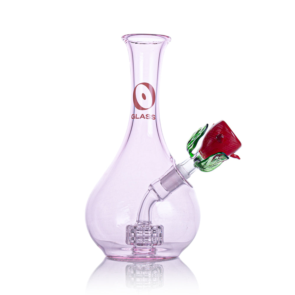 Pink Flower Vase Bong