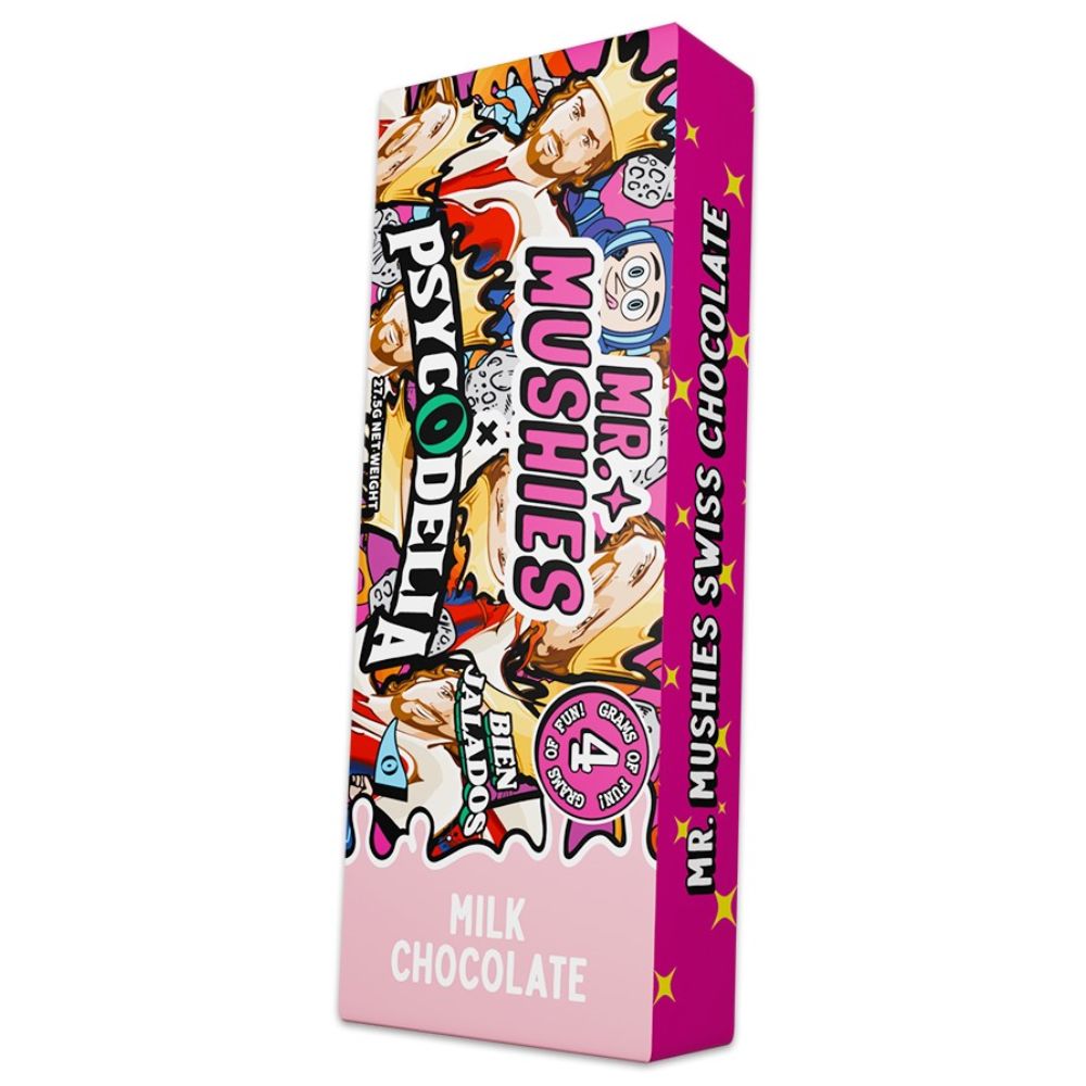 MR MUSHIES X PSYCODELIA - CHOCOLATE WITH MUSHROOMS 4G