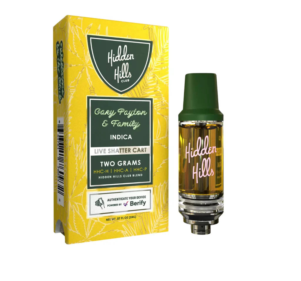 HIDDEN HILLS - LIVE SHATTER 2G CART