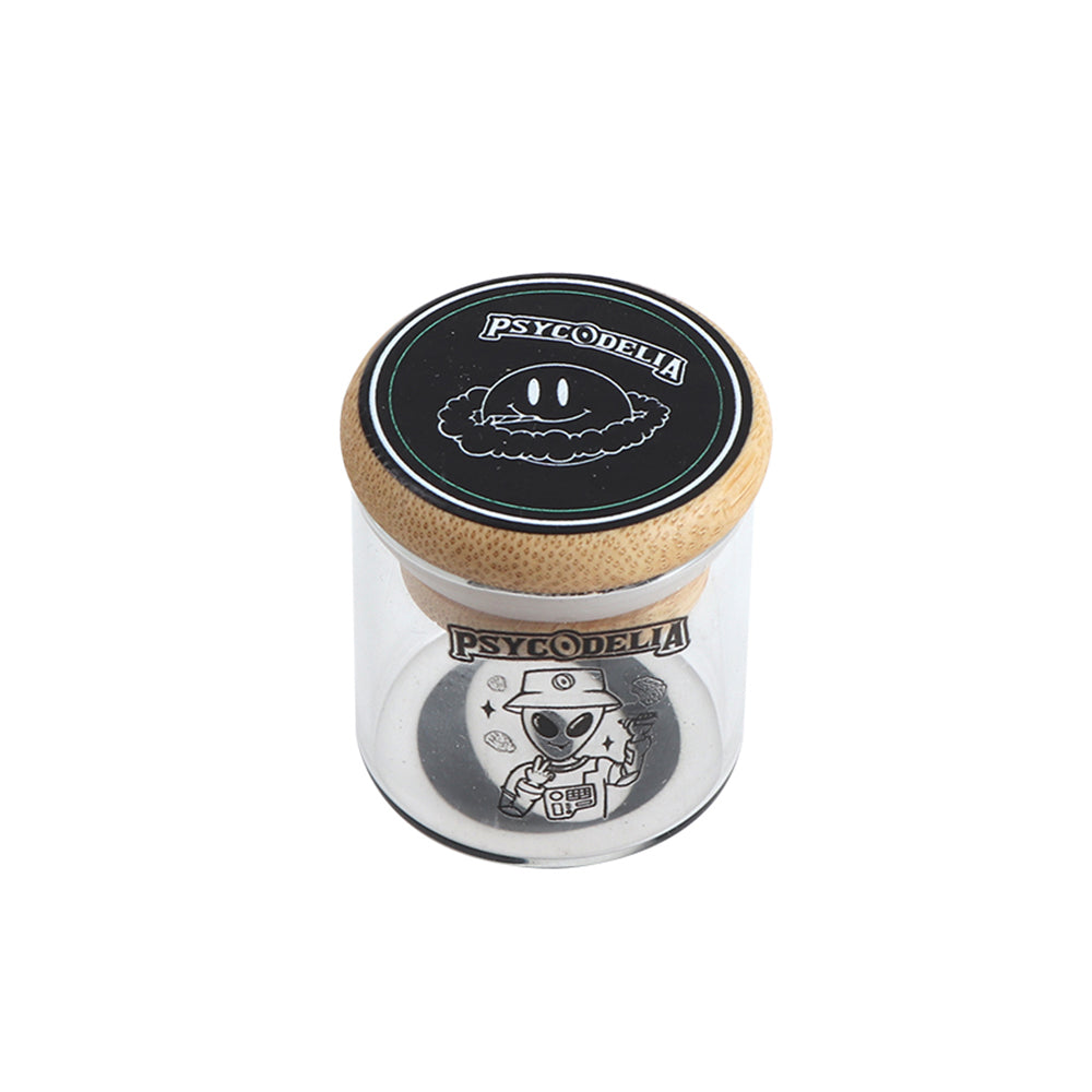 PSYCODELIA GLASS JAR