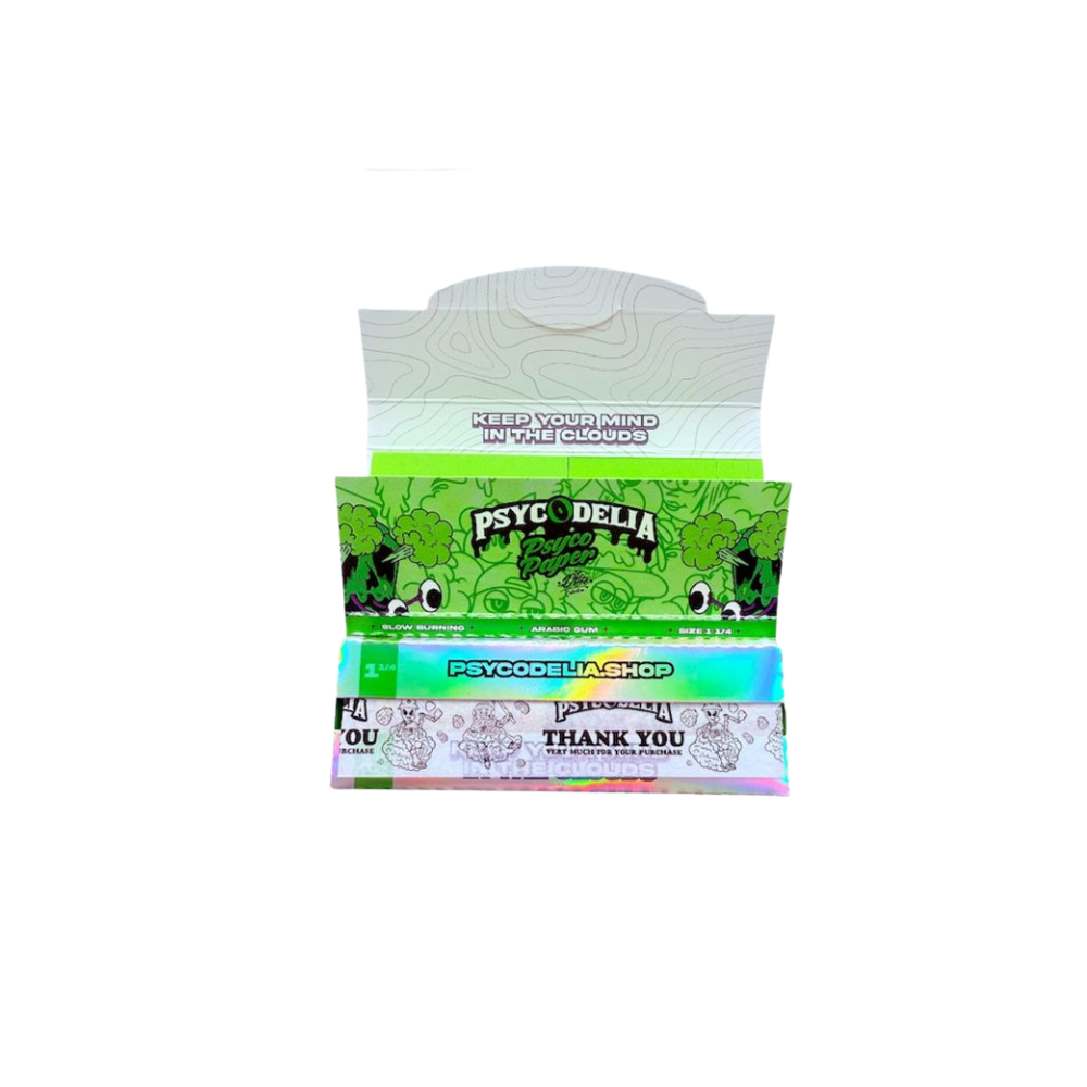 ROLLING PAPER SIZE 1 1/4 - PSYCO PAPERS CON FILTROS