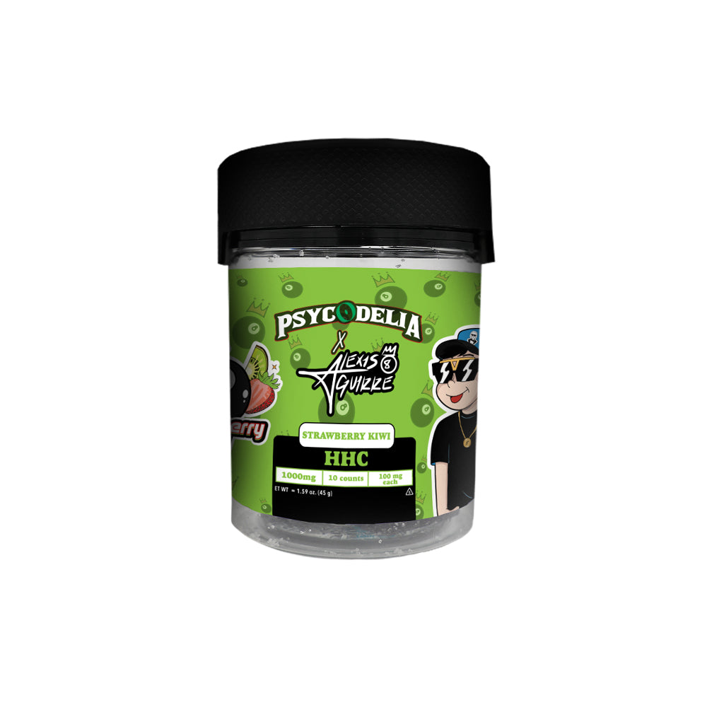PSYCODELIA AND FRIENDS - ALEXIS AGUIRRE GOMITAS DE HHC 1000 MG