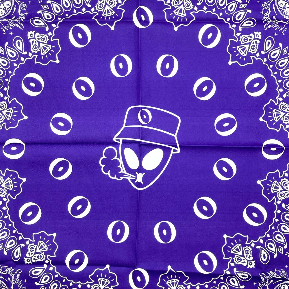 BANDANA 55X55CM - ALIEN